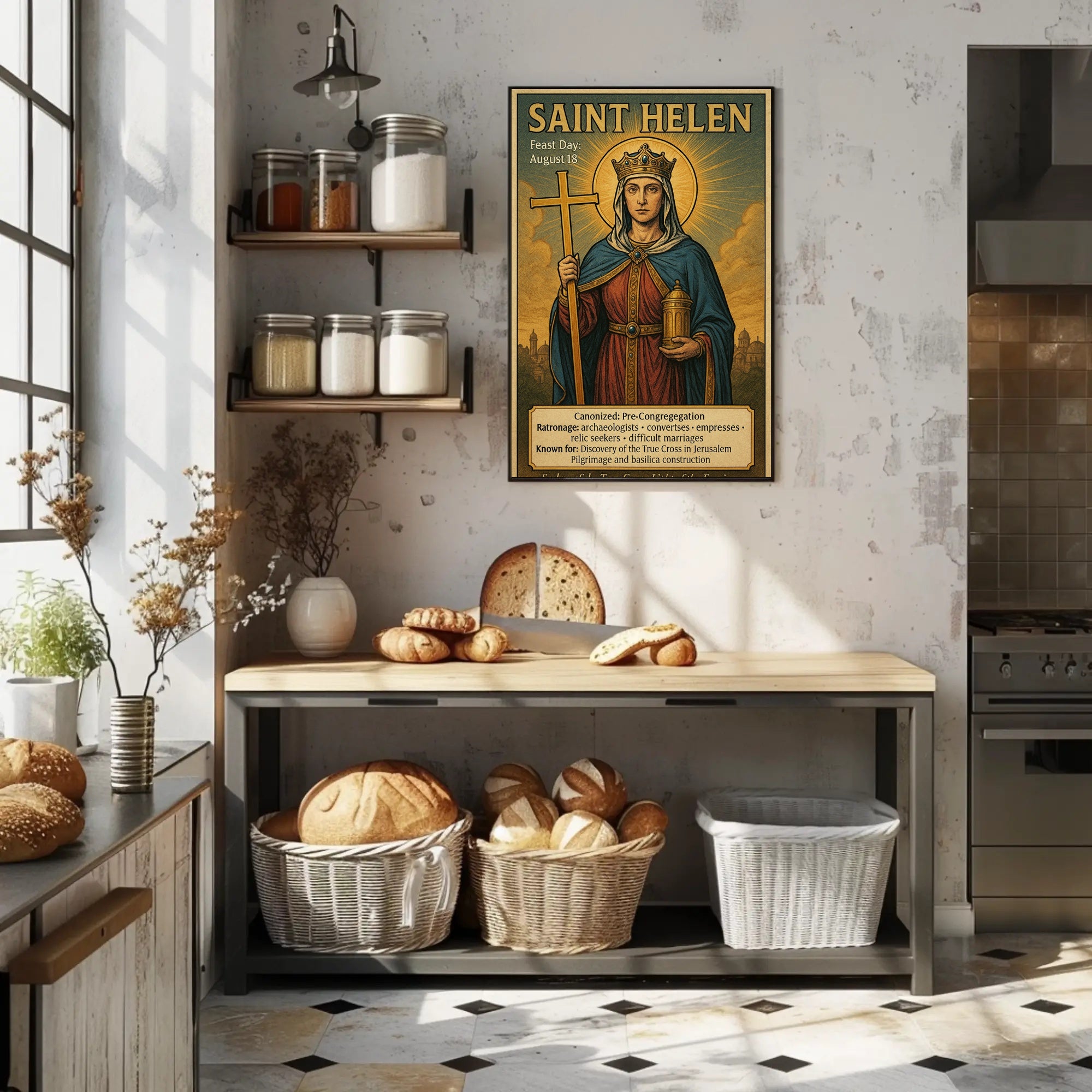 Saint Helen Poster PosterGoat