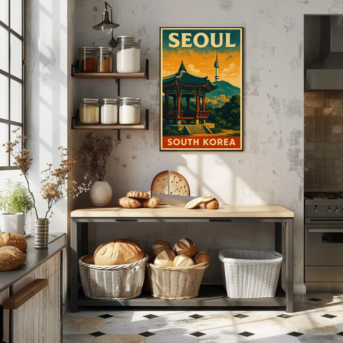 Seoul, South Korea Poster