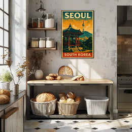 Seoul, South Korea Poster