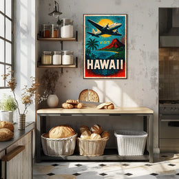 Visit Hawaii Poster PosterGoat