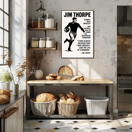 Celebrating Jim Thorpe A Legendary Athlete Jim Thorpe Poster