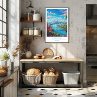 Scenic London Skyline Poster
