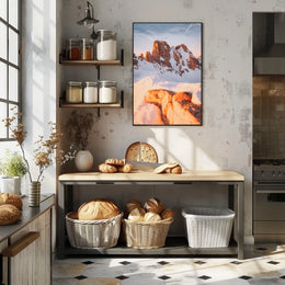 Majestic Alpine Sunrise Landscape National Park Poster