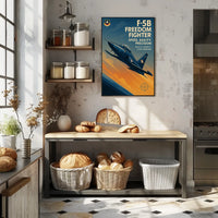 F-5B Freedom Fighter Poster