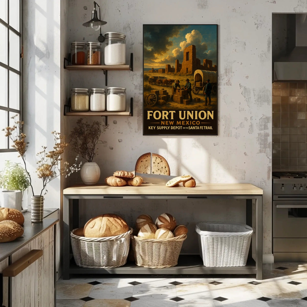 Fort Union New Mexico Poster