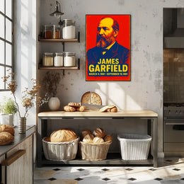 James Garfield Presidential Term Poster
