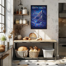 South Dakota Dreamscape Poster