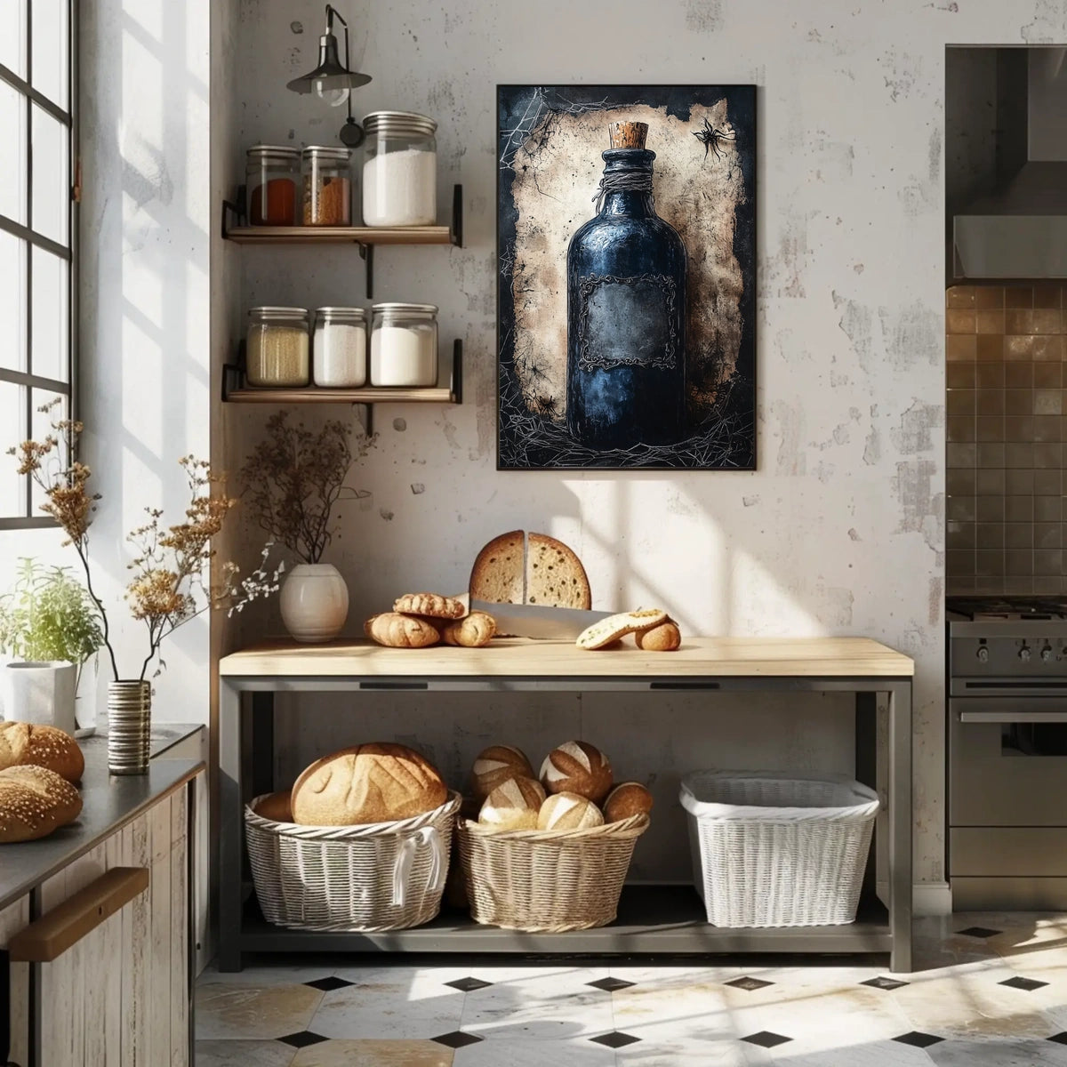 Antique Apothecary Fantasy Artwork Poster