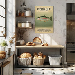 Rainbow Trout Oncorhynchus Mykiss Poster