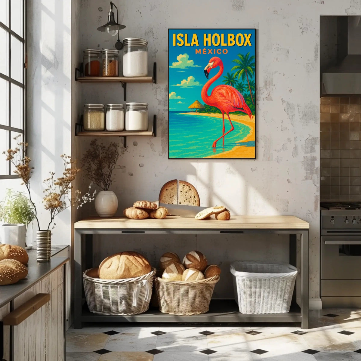 Isla Holbox Tropical Paradise Poster