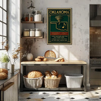Oklahoma's Unique Culture and Geography Poster