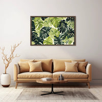 Tropical Foliage Delight Poster