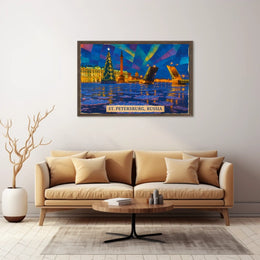 St. Petersburg, Russia Winter Splendor Poster