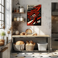 Buenos Aires Highlights Wall Art Print PosterGoat