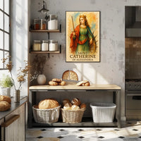 Saint Catherine of Alexandria Poster