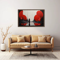 Enigma and Solitude Abstract Artistic Poster