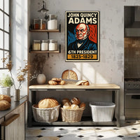 John Quincy Adams 6th President Poster