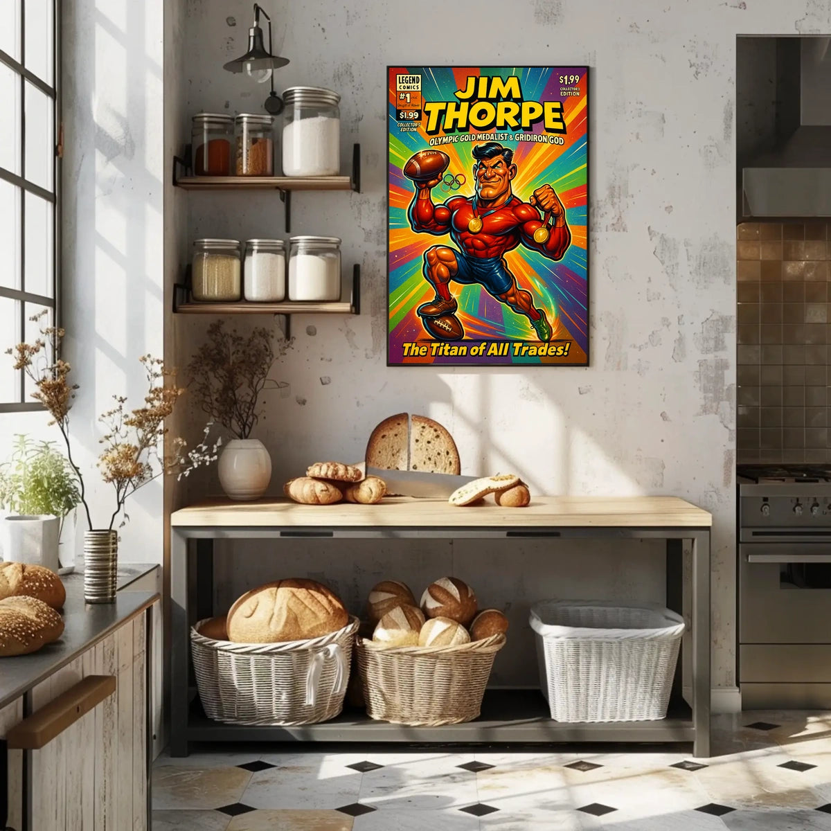 Jim Thorpe The Ultimate Athlete Poster