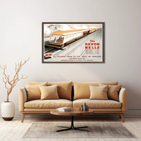 Vintage All-Pullman Train Poster PosterGoat