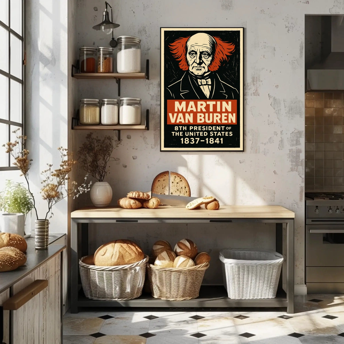 Martin Van Buren 8th President Poster