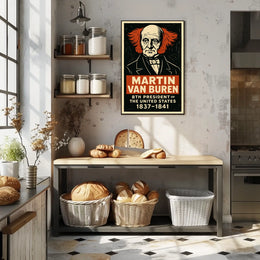 Martin Van Buren 8th President Poster