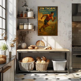 Jim Thorpe The Ultimate Sports Legend Poster