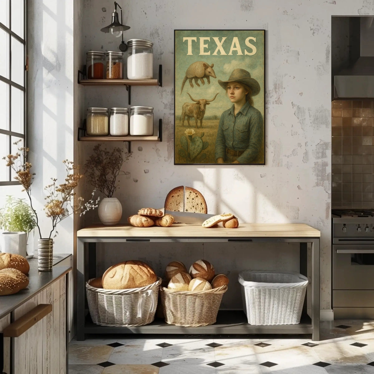Texas Heritage Poster