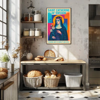 Saint Catherine of Sweden Poster