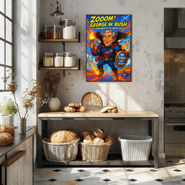 George W. Bush 43rd President Poster PosterGoat