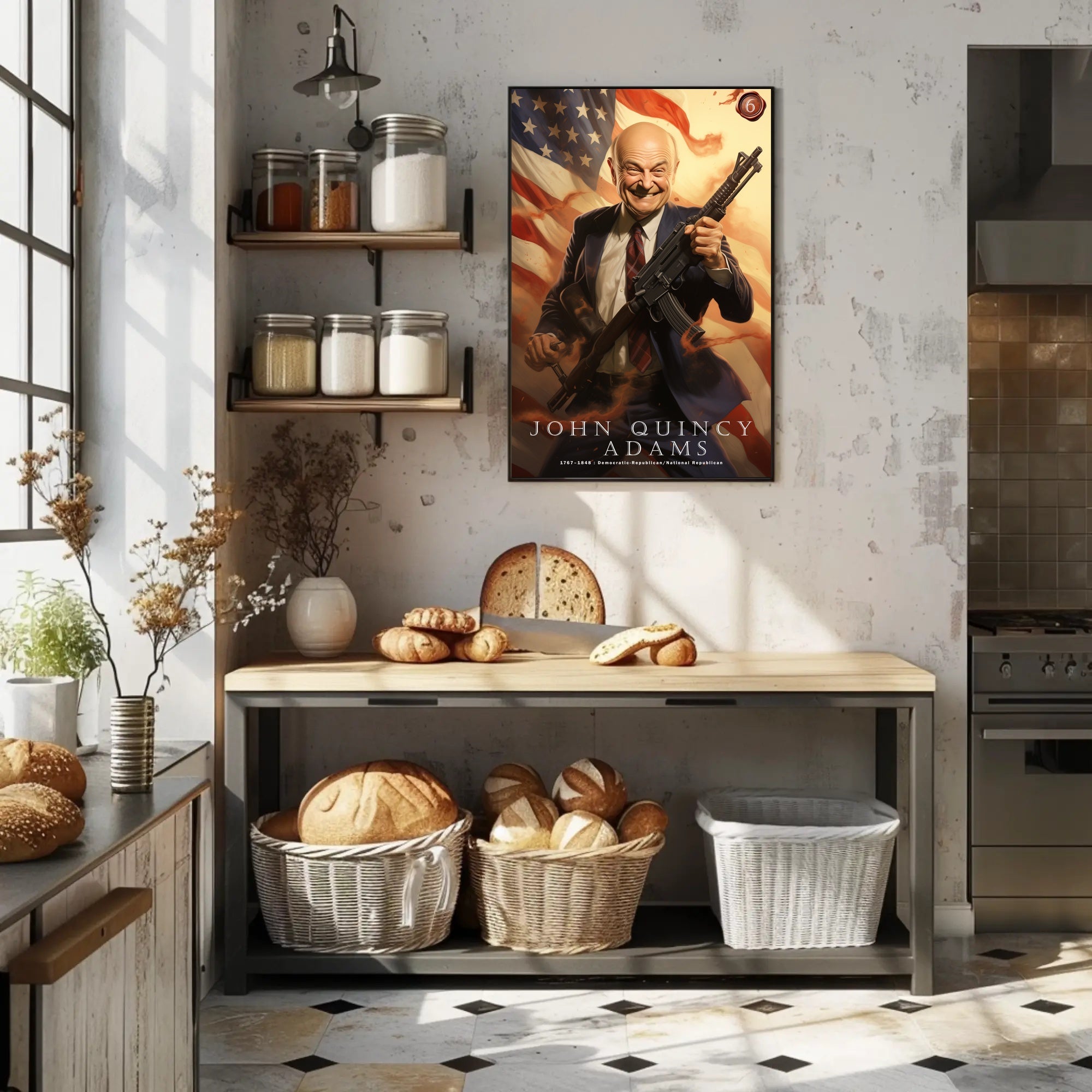 John Quincy Adams: A Bold Interpretation Poster