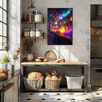 Magical Potion Laboratory with Fantastical Mystical Charm Fantasy Poster