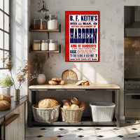 Vaudeville Magic Act Hardeen Historical or Presidential Poster