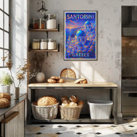 Santorini, Greece Poster