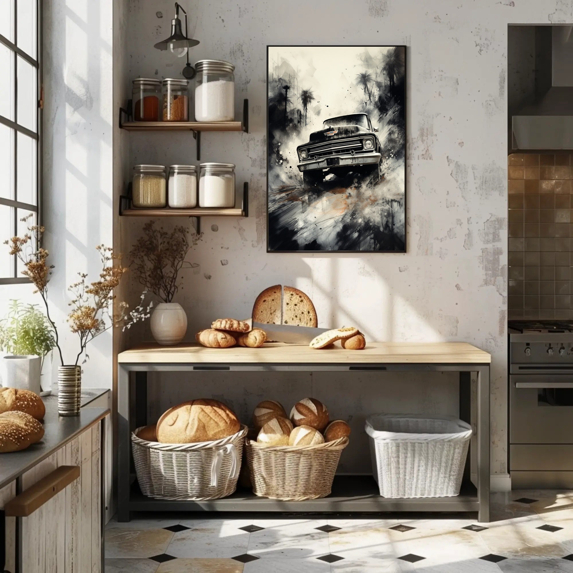 Vintage Power On The Move Vintage Poster