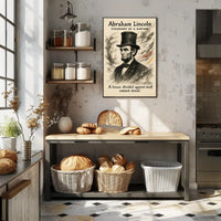 Abraham Lincoln Visionary of a Nation Poster PosterGoat