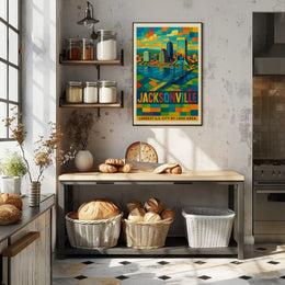 Jacksonville Largest U.S. City by Land Area Poster