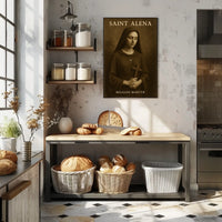 Saint Alena Belgian Martyr Poster