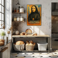 Saint Frances Xavier Cabrini Poster