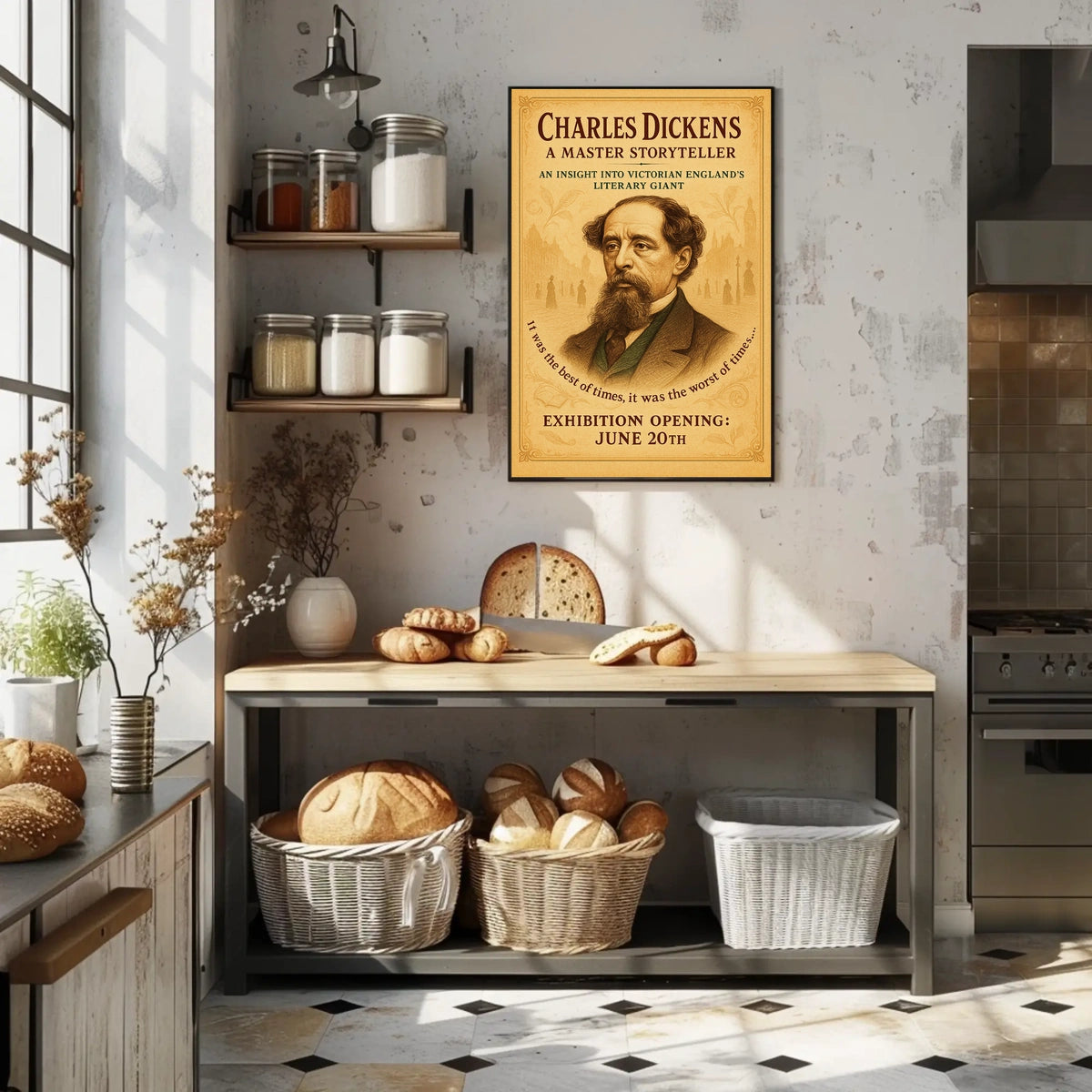 Charles Dickens A Master Storyteller Poster