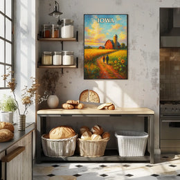 Iowa Countryside Poster