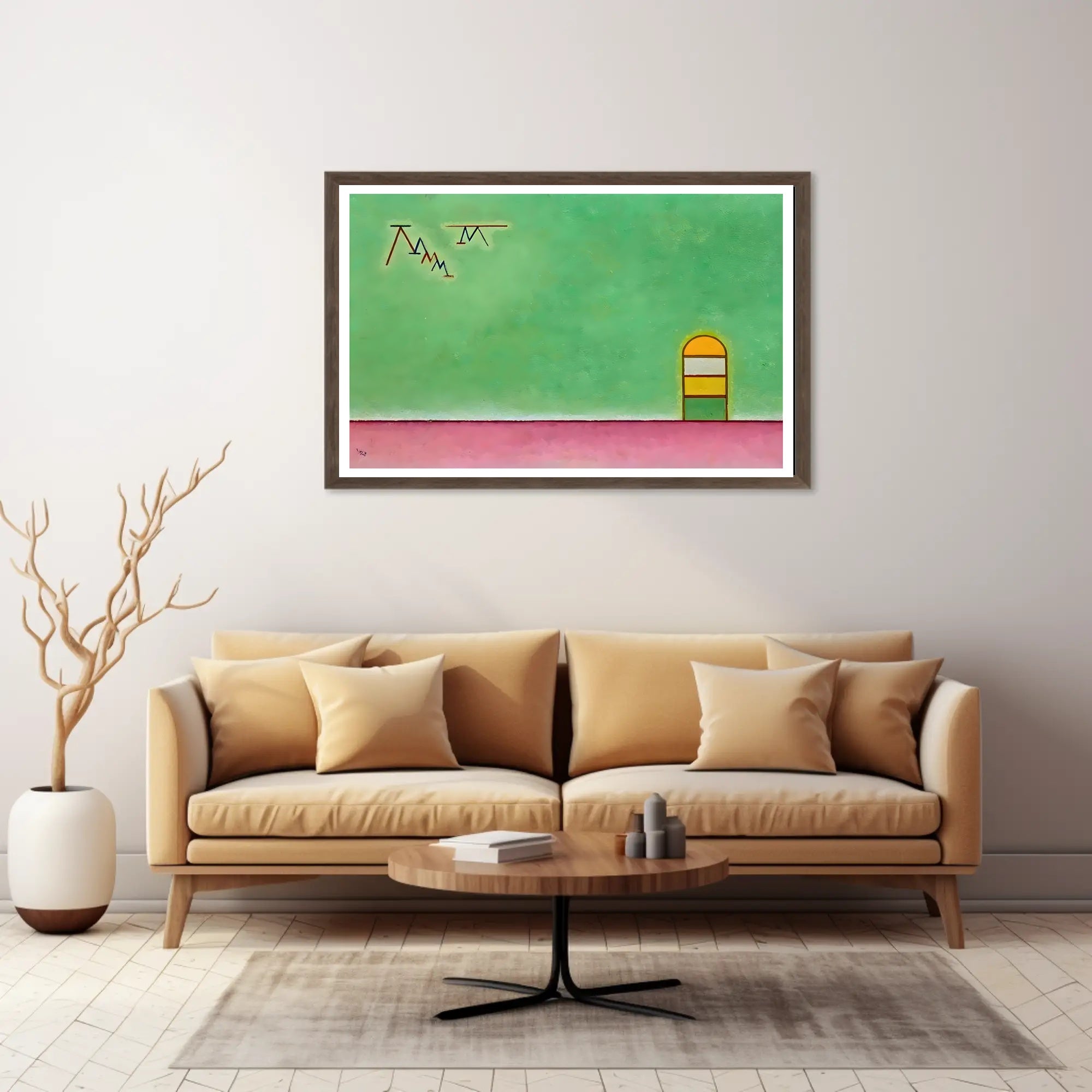 Geometric Abstraction Poster