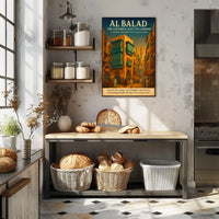 Al Balad The Colorful Old City Of Poster