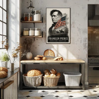 Franklin Pierce 14th President of the United States Reflections Poster