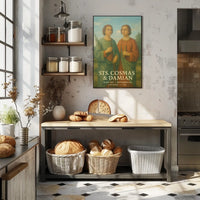 Saints Cosmas And Damian Poster