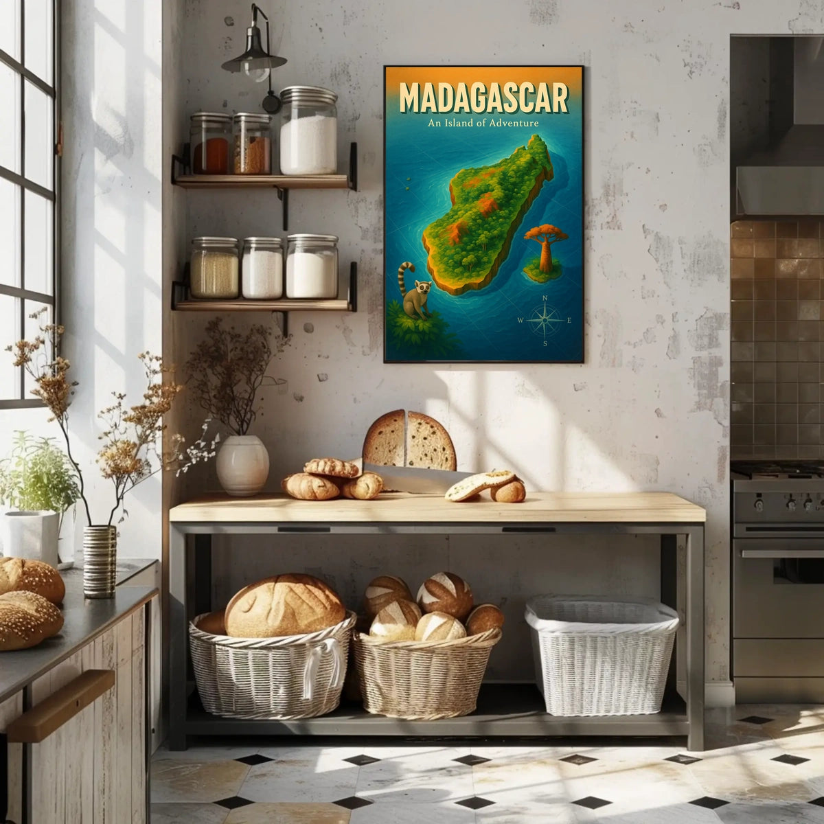 Madagascar An Island of Adventure Poster