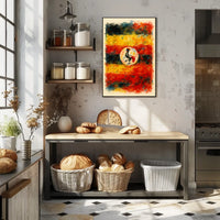 Vibrant Uganda Colors Wanderlust Decor Lovers Travel Inspired African Scenery Art Poster
