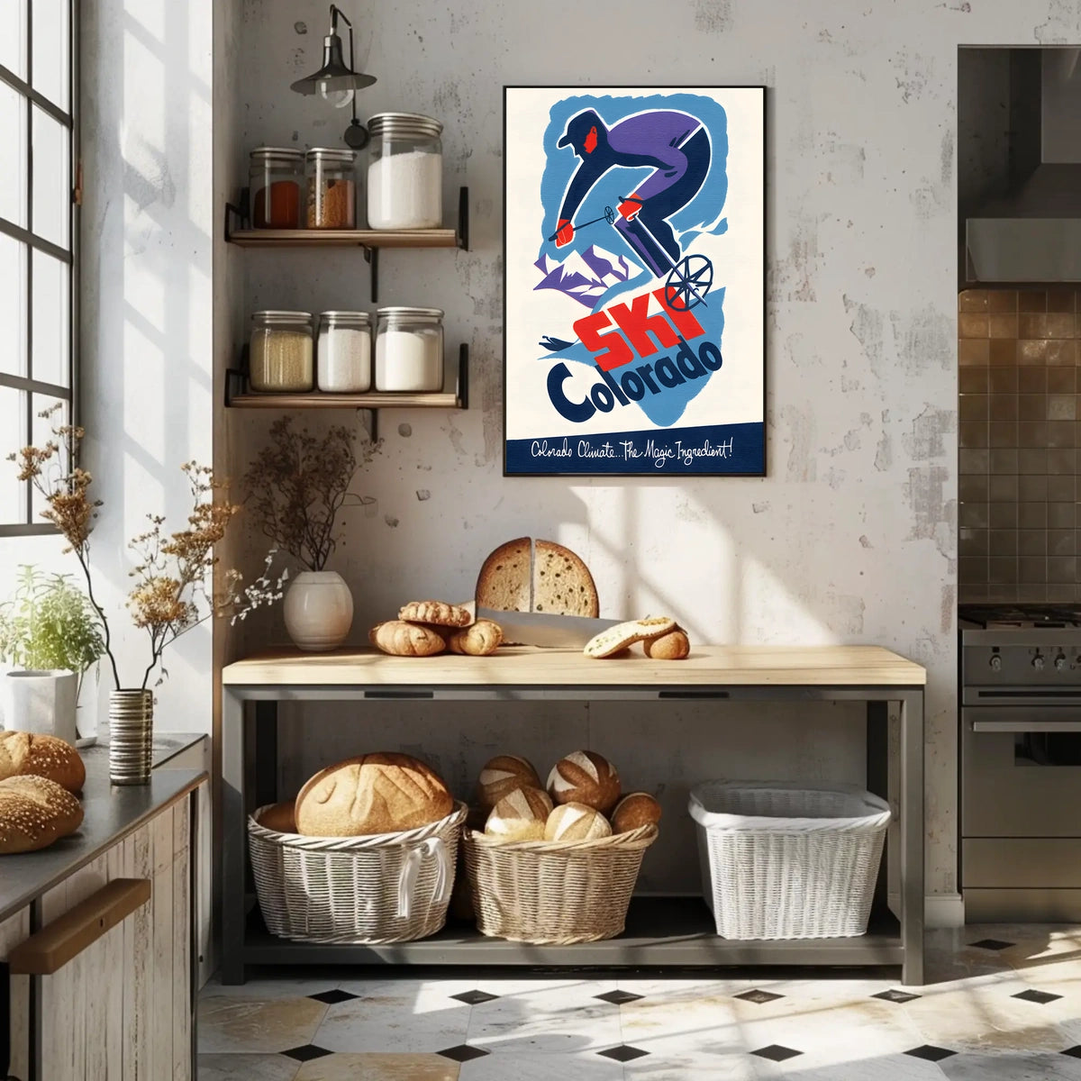 Ski Colorado Poster