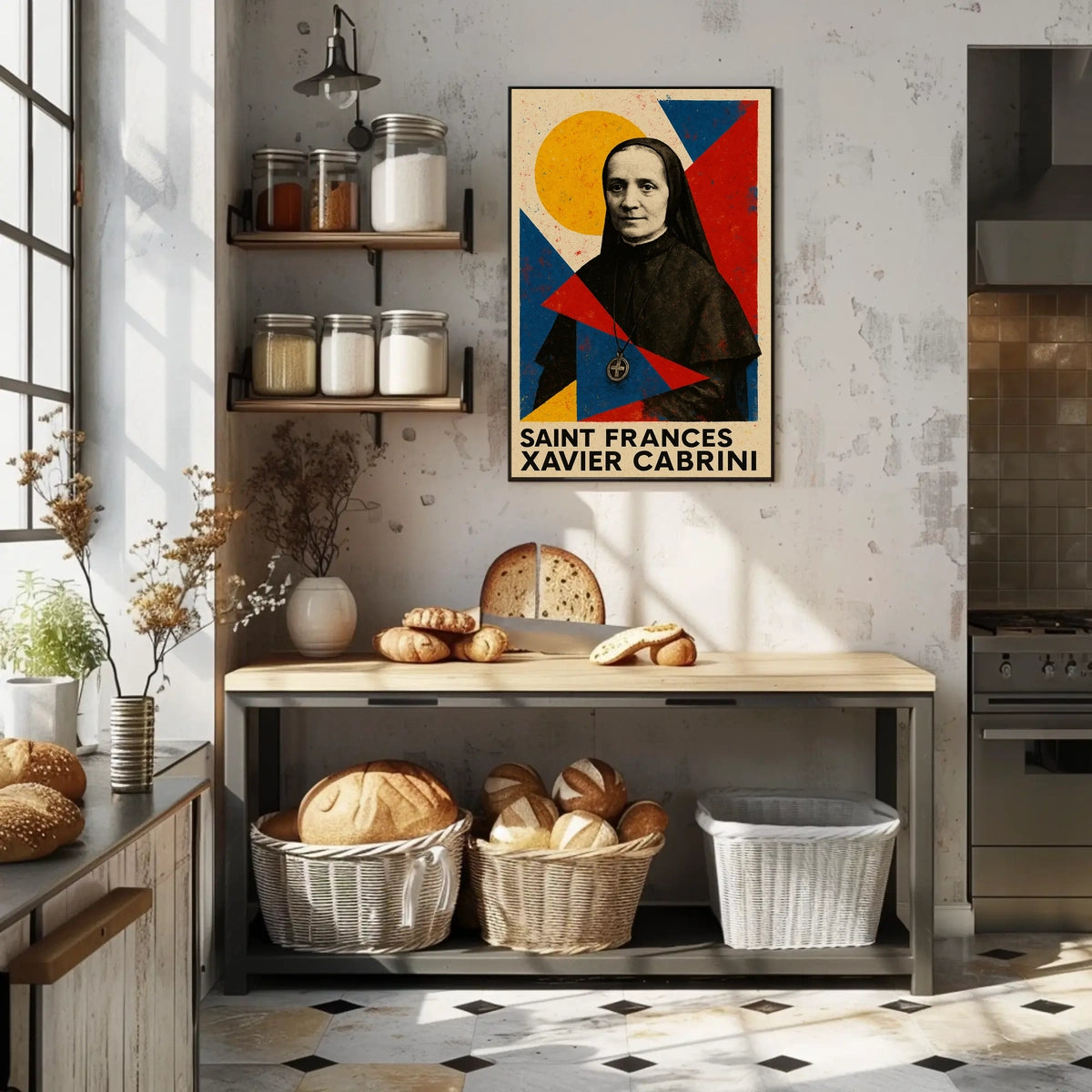 Saint Frances Xavier Cabrini Poster