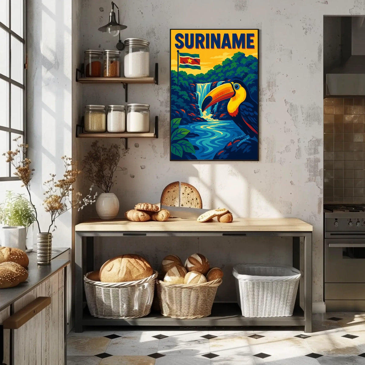 Suriname A Tropical Paradise Poster