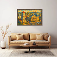 Scenic Fiji Cityscape Poster